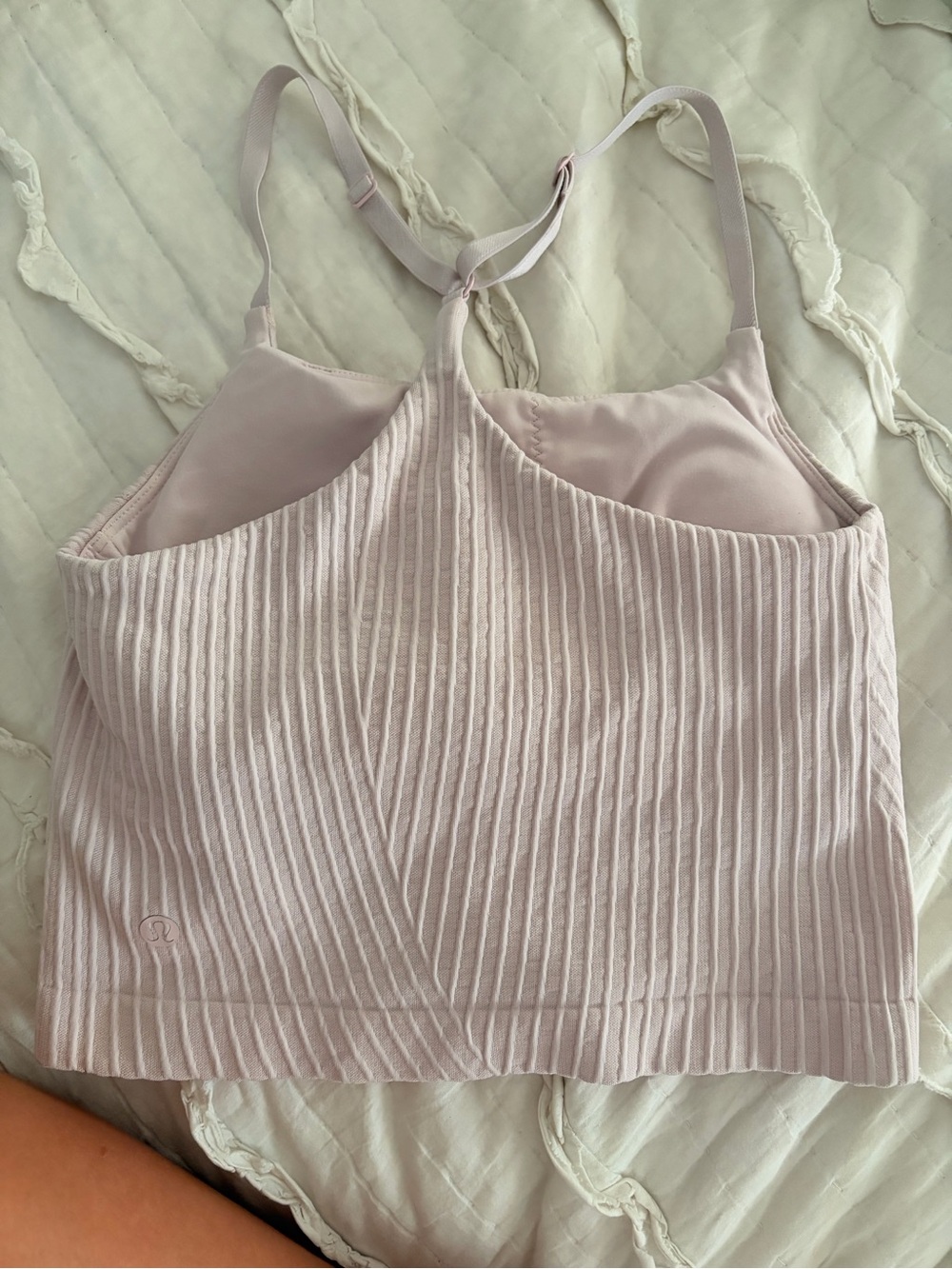 lululemon athletica Light Pink Ribbed Tank Top - Picture 3 of 3
